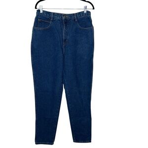 Vintage Bill Blass Dark Blue High Rise Jeans Size 14